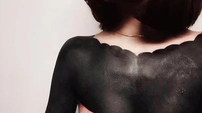 Моторошні і чудові тату у стилі "блекворк"