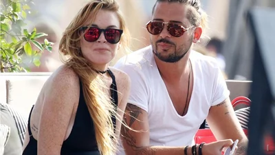 Застукали: Ліндсі Лохан пристрасно цілується з новим бойфрендом