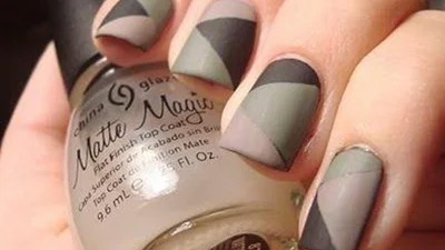 45 ідей стильного матового манікюру