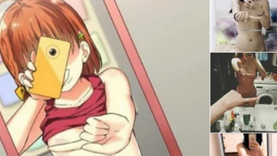 Японки запустили "голий" флешмоб