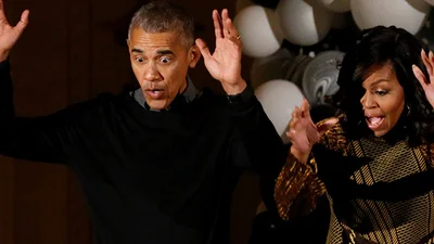 Як Барак і Мішель Обама розважались на Хелловін 