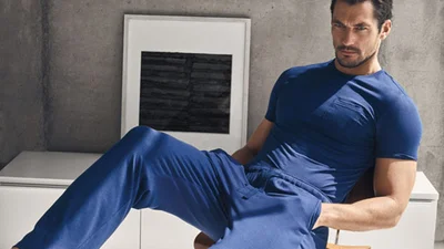 Гарячий і стильний: Девід Ганді у звабливому фотосеті