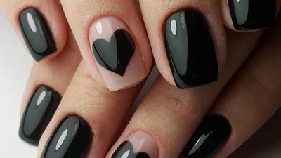 10 фантастичних ідей для чорного манікюру