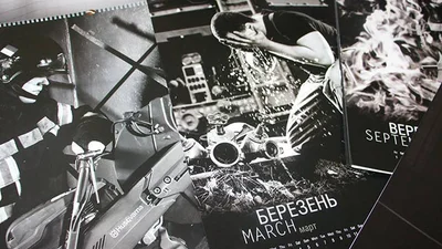 Київські пожежники презентували свій гарячий календар