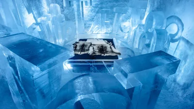 У Швеції відкрили казковий крижаний готель