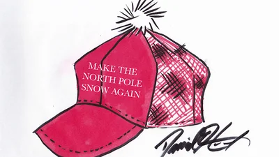 Світові дизайнери створили ексклюзивні шапки для Санта-Клауса