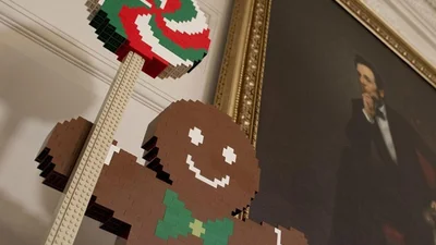 Ліхтарики і сніговики: як Білий дім прикрасили до Різдва