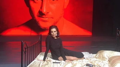 Фото зі зйомок пристрасного кліпу Потапа і Насті "Я...я"