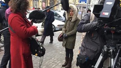 Ванессу Параді підловили на вулицях Києва
