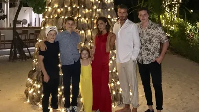 Сім'я Бекхемів зворушливо відсвяткувала Новий рік