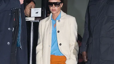 Вуличний стиль: 15 бездоганних зимових образів Вікторії Бекхем