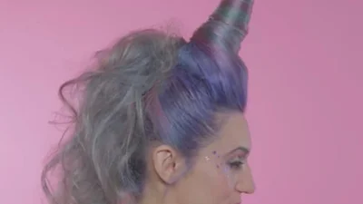 Зачіска-єдиноріг: казкова ідея для укладки