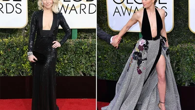 Відверті та сексуальні декольте зірок на "Золотому глобусі"