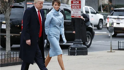 Перша леді: Меланія Трамп показала стильний образ на інавгурації