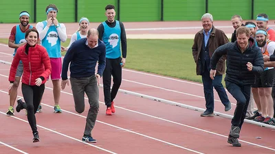 Кейт Міддлтон з принцами взяли участь у забігу