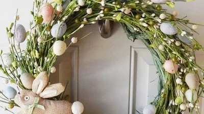 Великдень 2017: 20 ідей декору святкових віночків