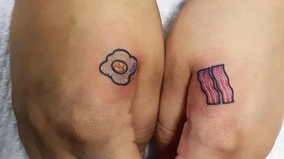 Смаколики: прикольні тату для любителів поїсти