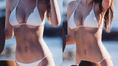 Груди Емілі Ратажковскі не помістились у її відвертий купальник