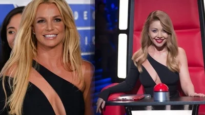 Сміливо і пікантно: Тіна Кароль і Брітні Спірс одягнули однакові сукні