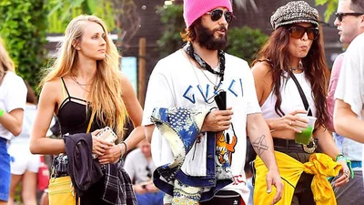 Джаред Лето смішно маскується на Коачеллі