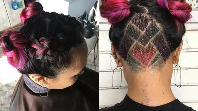Glitter-hair: новий яскравий тренд, який ви заціните