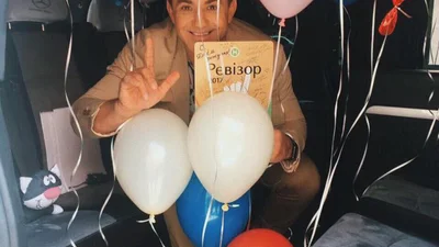 Дружина Миколи Тищенко ніжно привітала чоловіка з днем народження