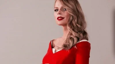 Вагітна Фреймут з’явилася на публіці з коханим