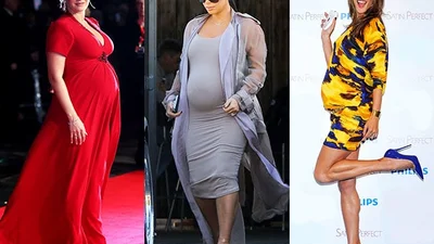 Зірки, які не розлучаються з каблуками навіть під час вагітності