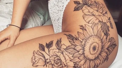 Татуювання на ногах, які вас здивують оригінальністю