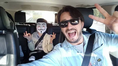 Сергій Притула провів вихідні із сім'єю