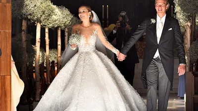 Спадкоємиця бренду Swarovski вийшла заміж в розкішній весільній сукні