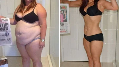 Нереальні перевтілення: тіла людей до і після схуднення