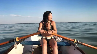 Руслана перепливла 79-кілометрове озеро і показала вражаюче відео