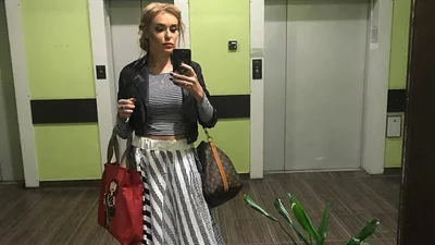 Слава Камінська показала маму-красуню