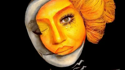 Дівчина витрачає 12 годин на макіяж і результат вас шокує