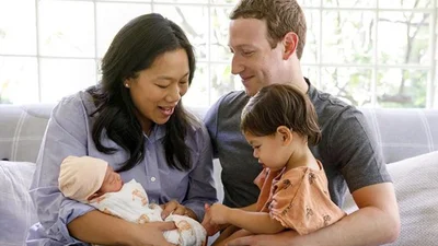У основателя Facebook Марка Цукерберга родился второй ребенок