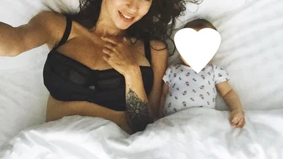 Поліна Логунова показала свою маленьку донечку