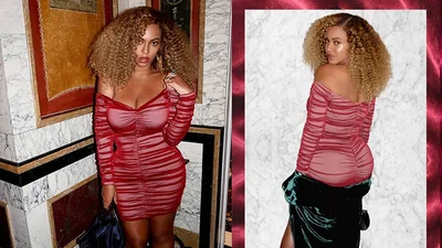 Розпусниця: новоспечена матуся Бейонсе вразила відвертою сукнею