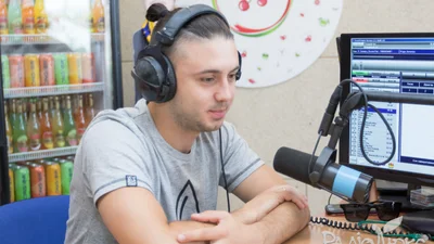 Тарас Тополя из группы Антитела на Люкс ФМ (ФОТО)