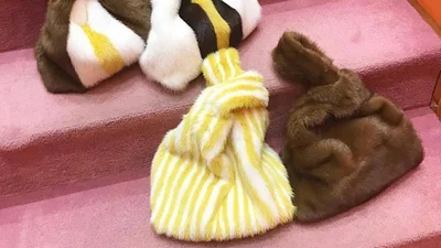 Сумка из меха - неожиданный хит сезона