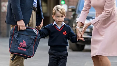 Королевское событие: принц Джордж пошел в первый класс