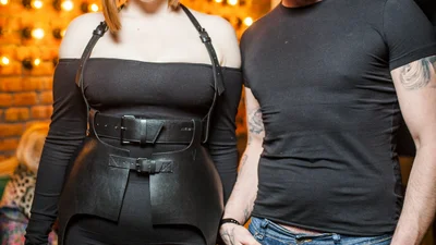 Гуцульский стайл: звездные модники Соня Плакидюк и Ричард Горн в Карпатах