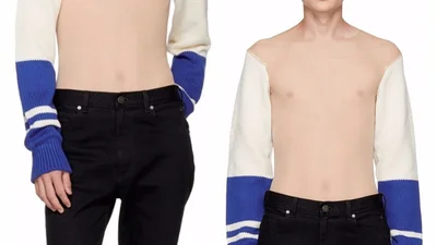 Известный бренд выпустил свитер, который позволит ходить голышом даже зимой