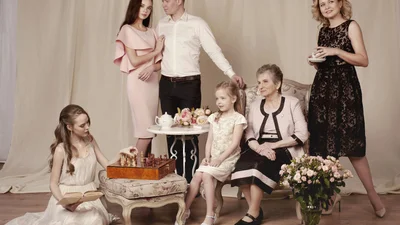 15 семейных фото, которые берут за душу