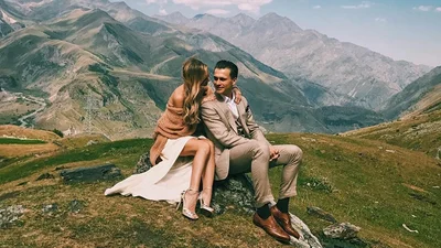 Александр Скичко и Елизавета Юрушева показали первые кадры со свадебной фотосессии