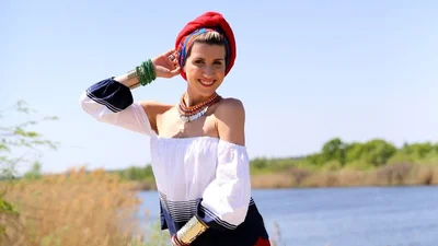 Аніта Луценко підкорила екстравагантним луком на шоу "Зважені та щасливі-7"