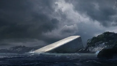 В Норвегии представили проект первого в Европе подводного ресторана - он крутой
