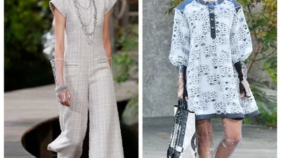 Это стоит увидеть: Chanel презентовал одежду из пластика