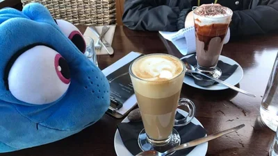 62-летний мужчина путешествует по миру с плюшевой рыбкой