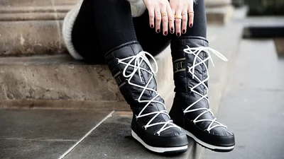 Moon boots: с чем носить самую комфортную зимнюю обувь 2017
